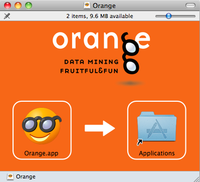 Screenshot showing application